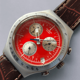 Swatch Switzerland Red