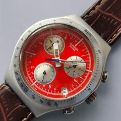 Swatch Switzerland Red