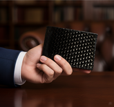 ROYAL FORCE Black Men's Xenzia Slim Wallet With AUSTIN RFID Blocking Bifold Credit Card Holder With Luxury Gift Box