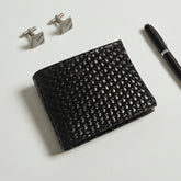 ROYAL FORCE Black Men's Xenzia Slim Wallet With AUSTIN RFID Blocking Bifold Credit Card Holder With Luxury Gift Box