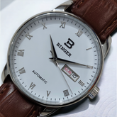 Binger Switzerland Silver Bezel