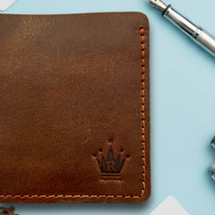 Royal Force Prestige Italian Design Genuine Leather Crazy Brown Wallet With Luxury Gift Box