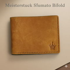 Royal Force Ultra Slim Oil Pull Up Genuine Leather Wallet Vintage Beige