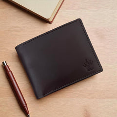 Royal Force Ultra Soft Genuine Leather Wallet Brown With Luxury Gift Box