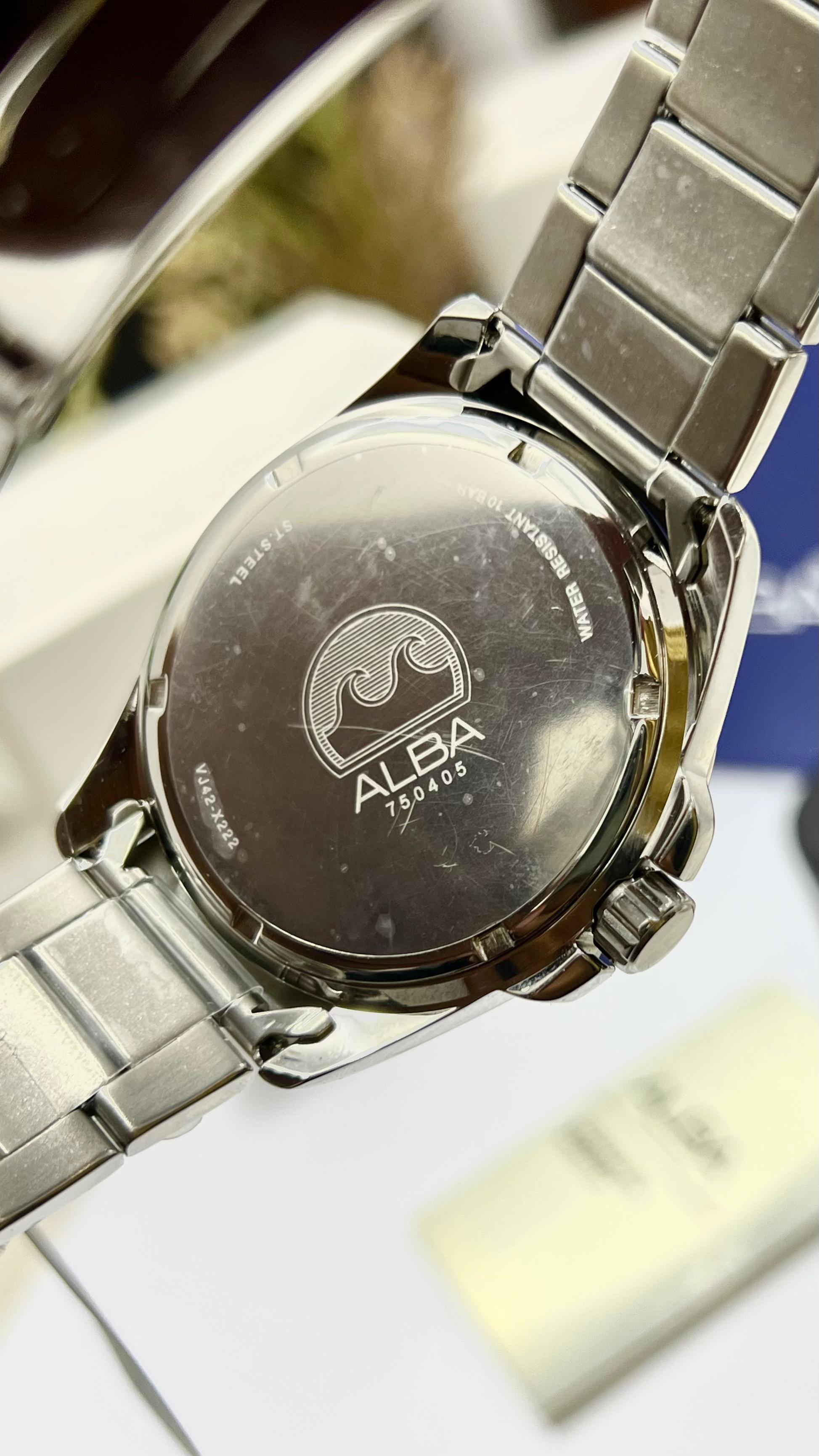 Seiko Alba Date Indicator