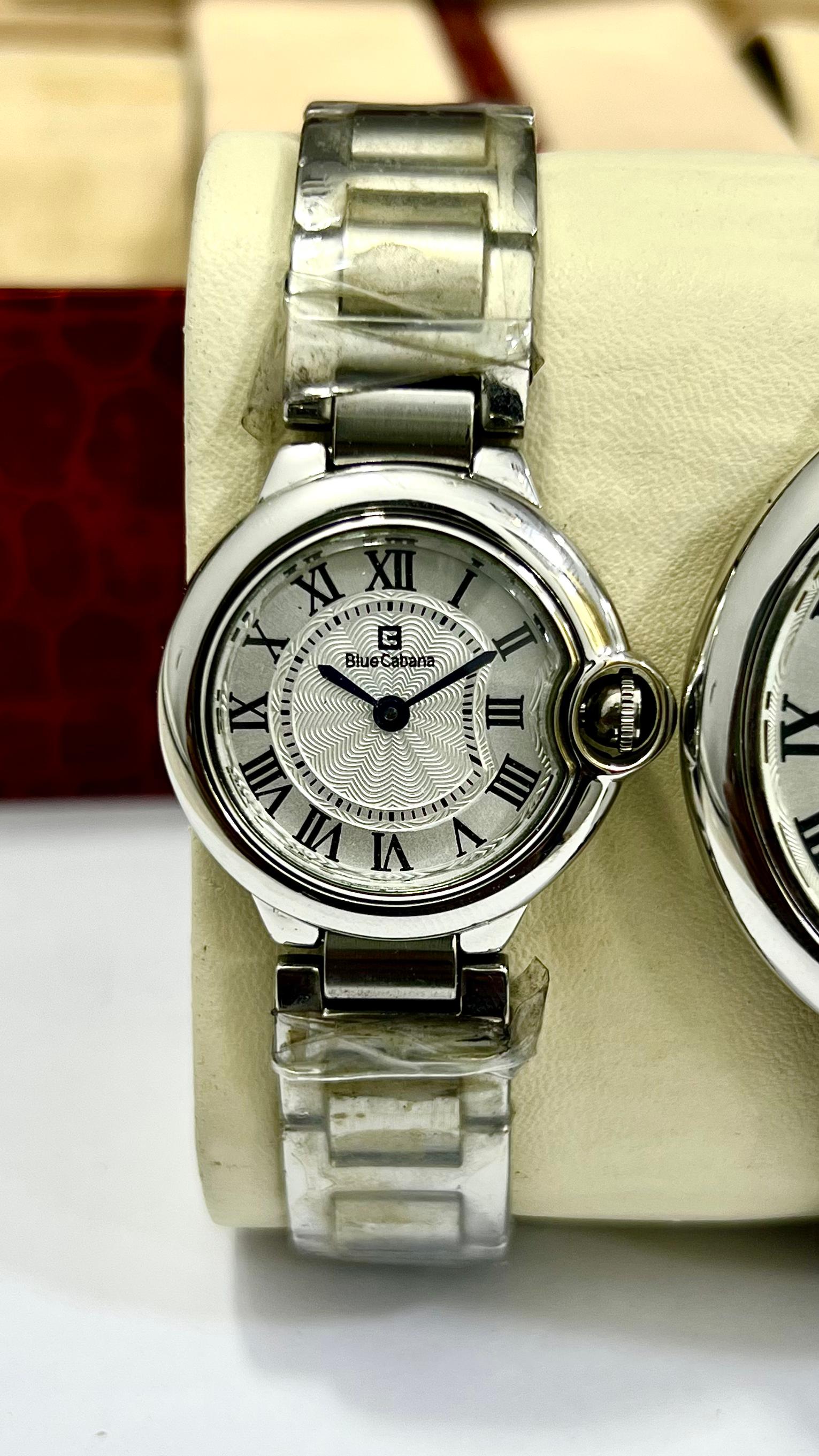 Blue Cabana Couple Watch